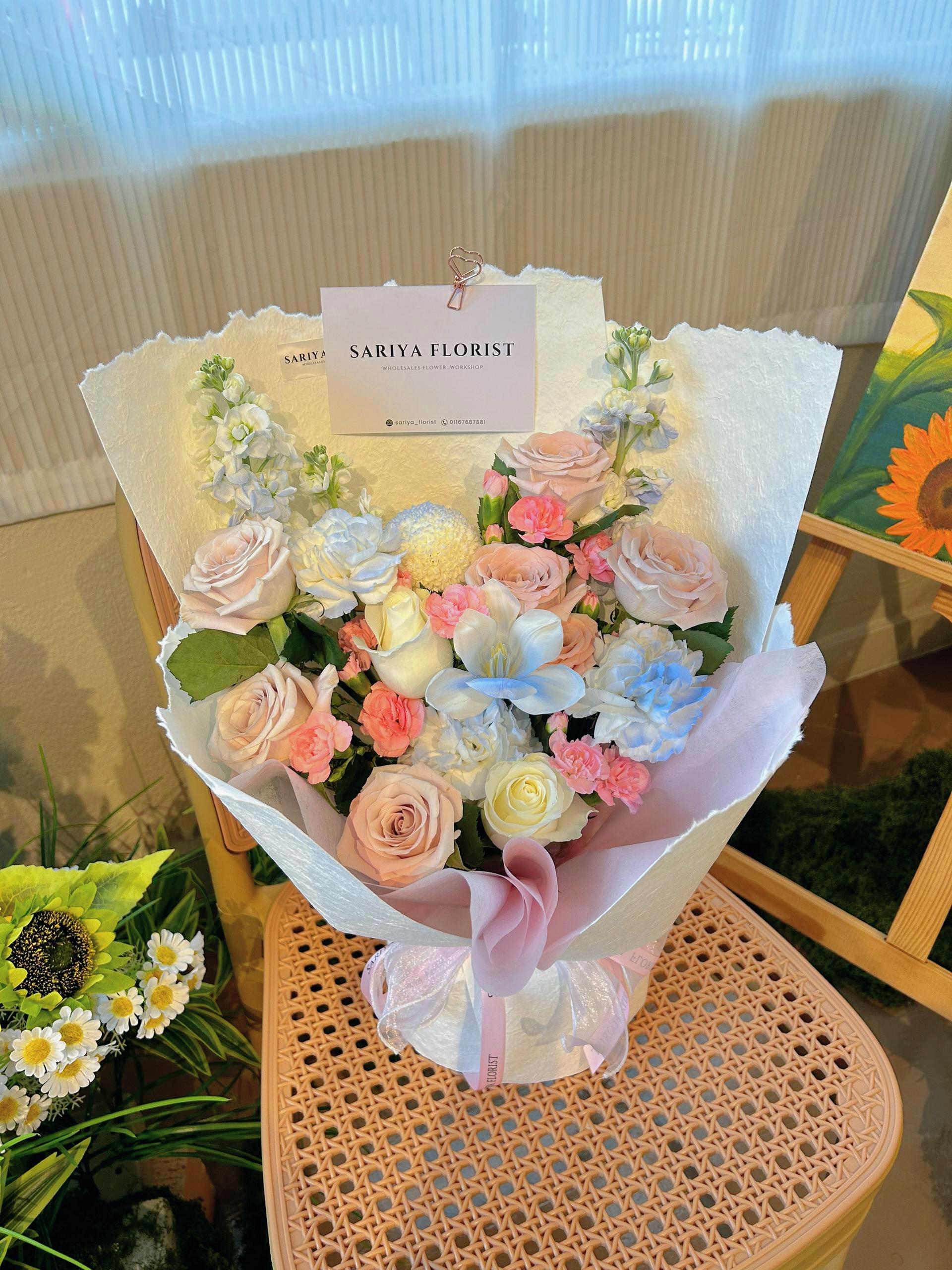 Mixed blooms