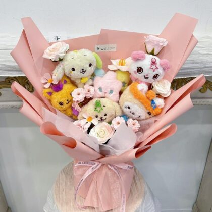 Pink Joy Surprise Bouquet