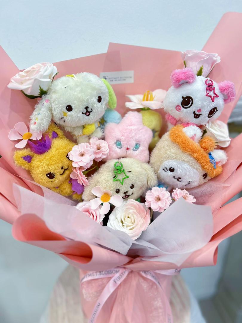Pink Joy Surprise Bouquet - Image 2