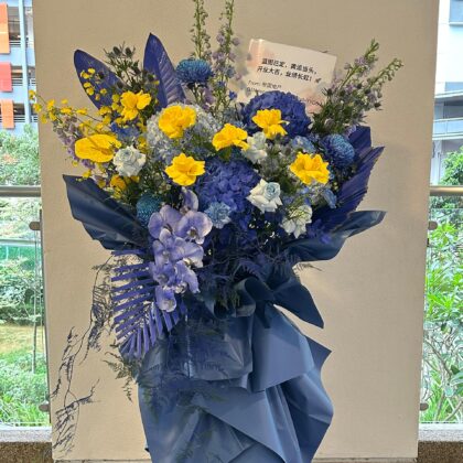 Royal Blue Opening Stand